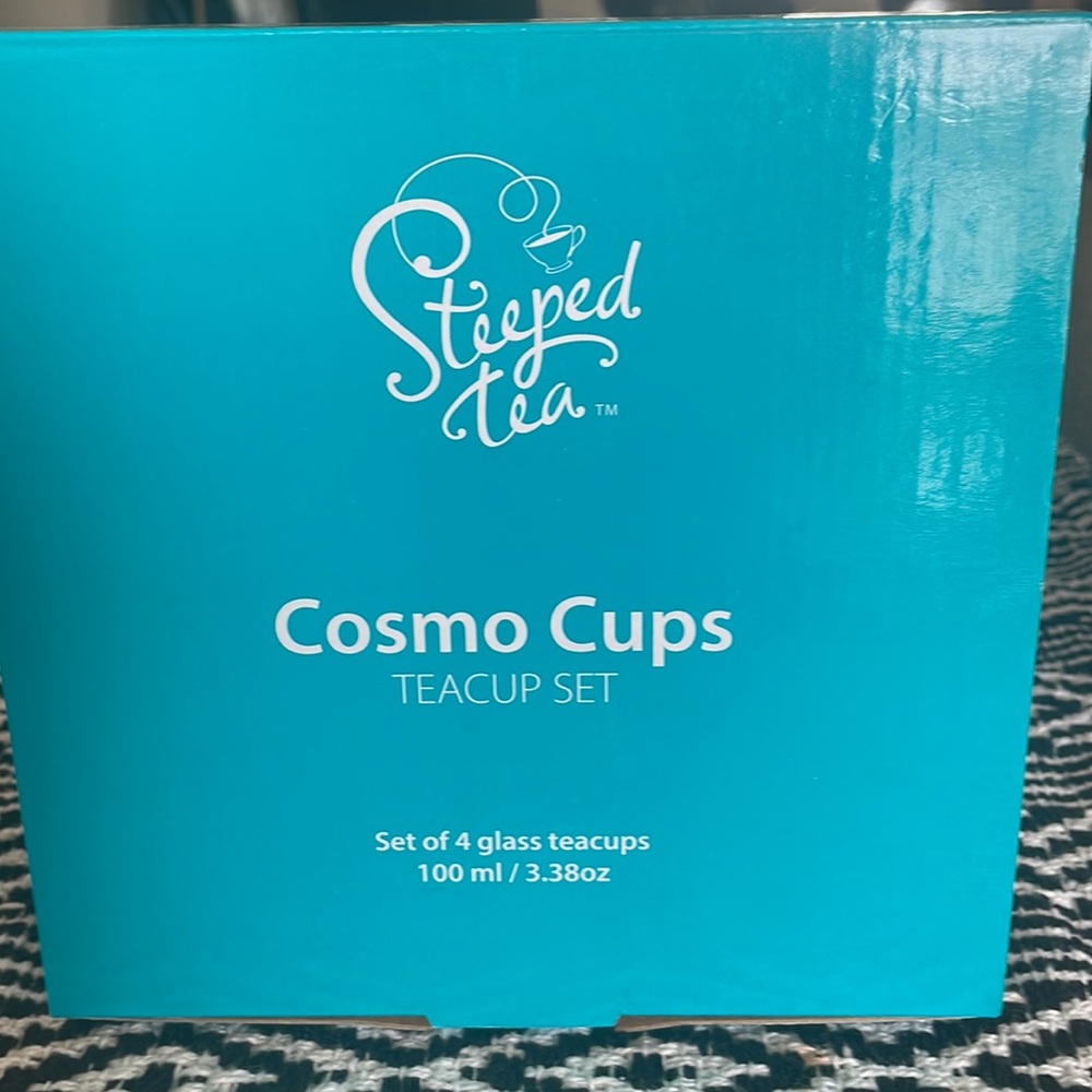 💙Cosmo Cup set of 4 by Steeped Tea